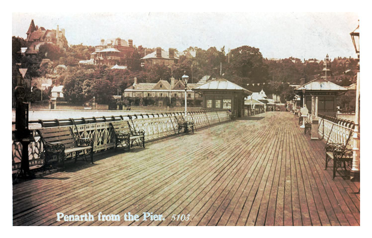 Penarth from the Pier.