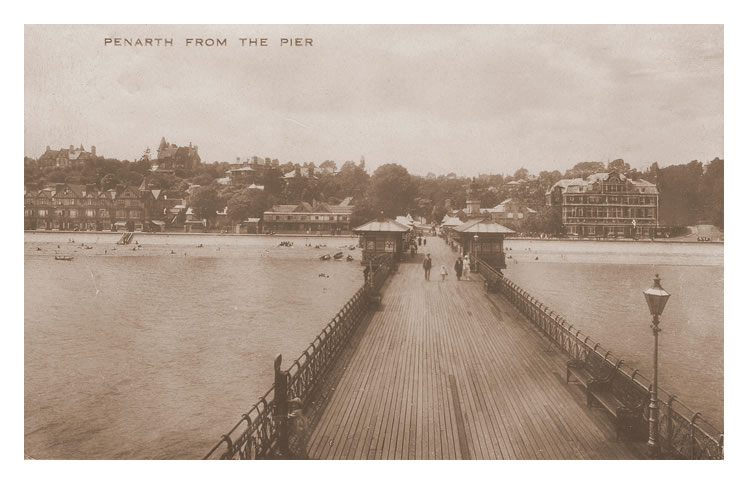 Penarth from the Pier.