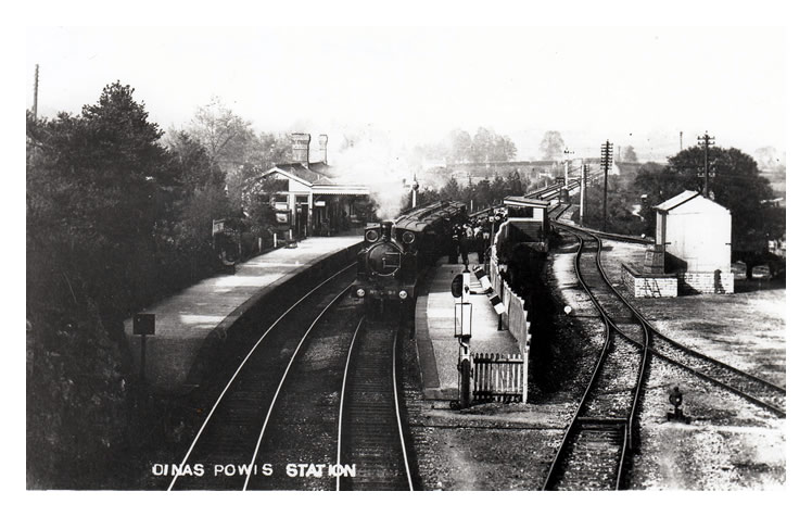 Dinas Powis Station.