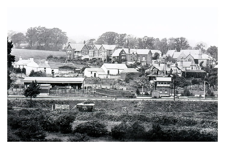 Dinas Powis Station and Signal Box.