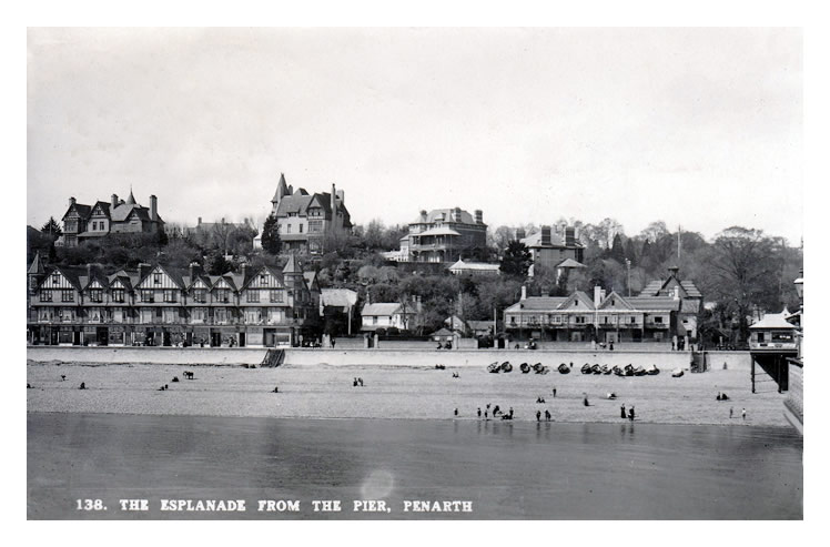 The Esplanade from the Pier, Penarth.