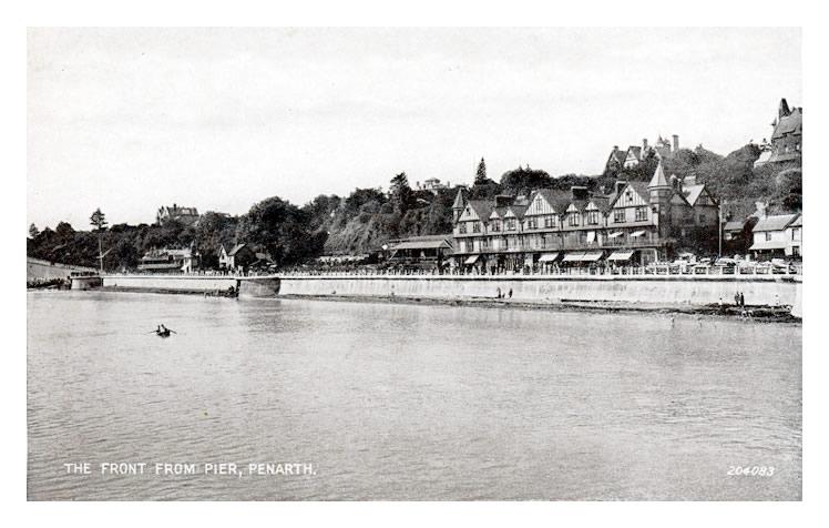 The Front from Pier, Penarth.