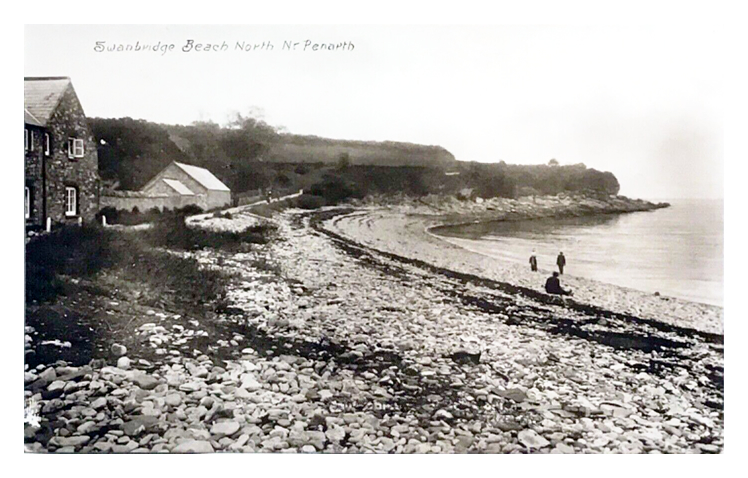 Swanbridge Beach North, Nr. Penarth.