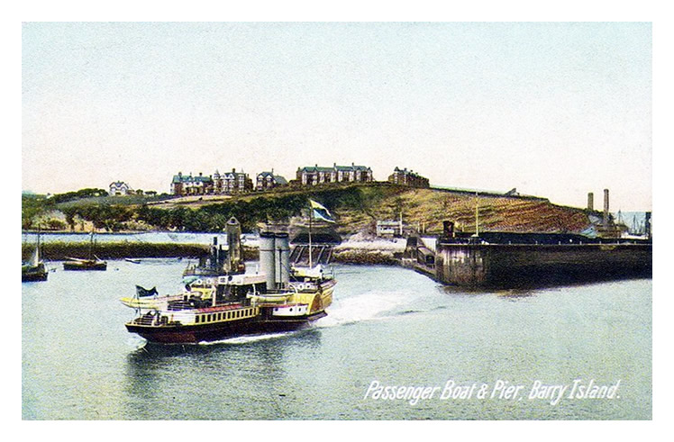 Passenger Boat & Pier, Barry Island.