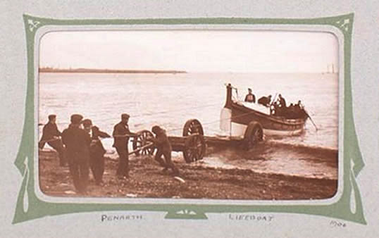 Penarth Lifeboat - 1906.