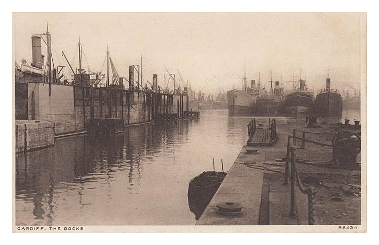 Cardiff, The Docks.