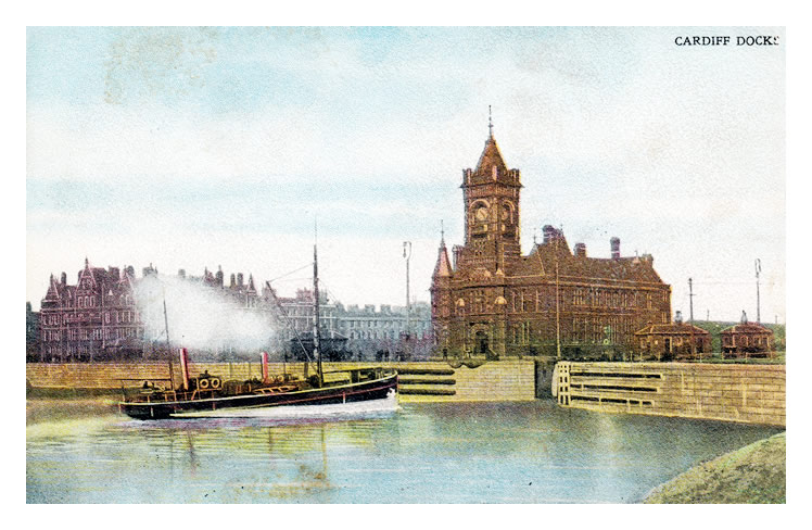 Cardiff Docks.