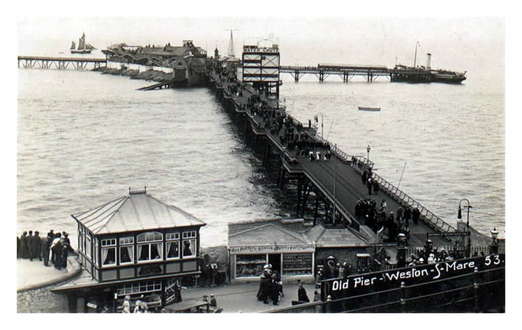 Old Pier - Weston-S-Mare.