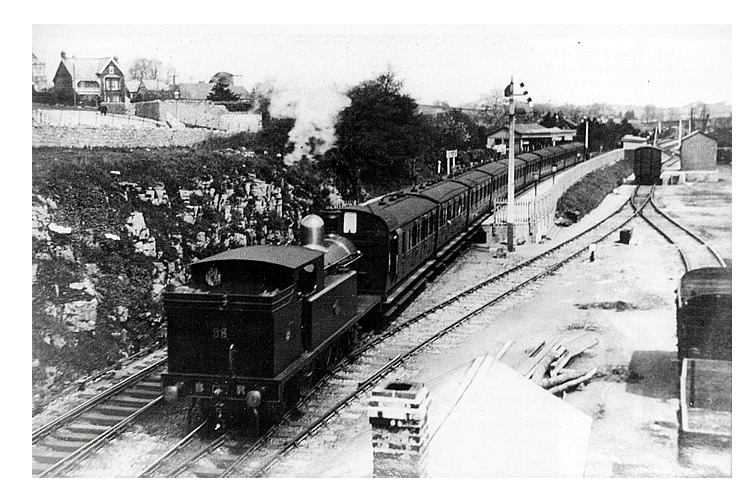 1920's - No. 88 leaves Dinas Powis.