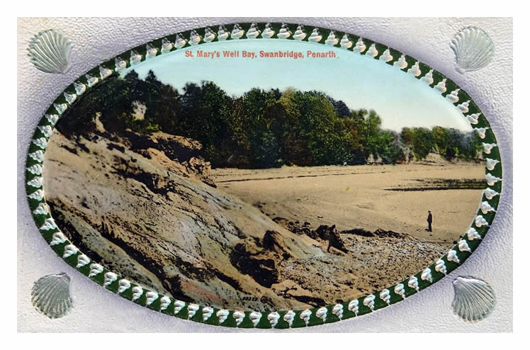c.1910 - St Mary's Well Bay, Swanbridge, Penarth.