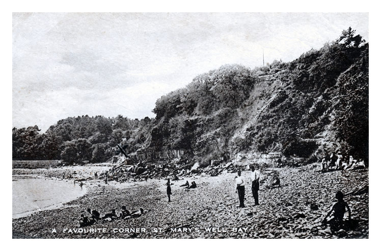 A Favourite Corner. St Mary's Well Bay.