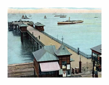 Penarth Pier without Bijou Pavilion!