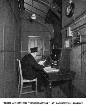 The first Great Western loudspeaker system, however, was that installed at Barry Island.