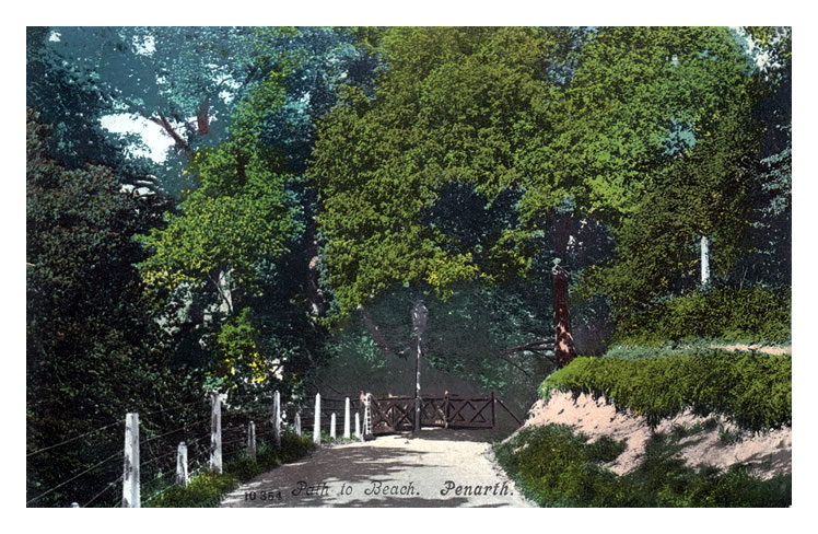 Path to the Beach. Penarth.