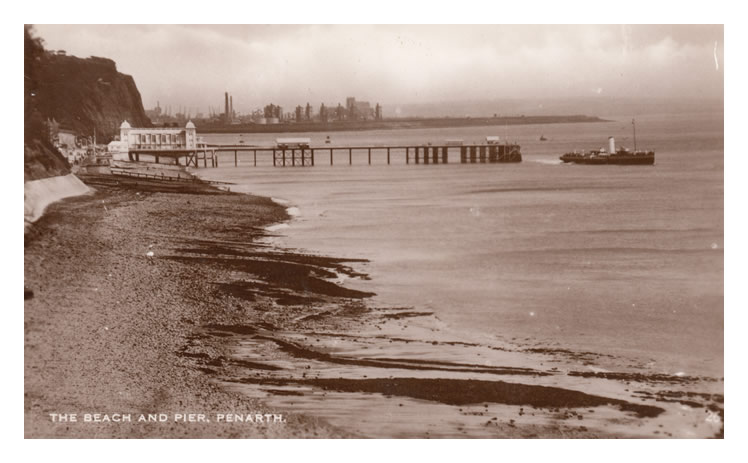 The Beach and Pier, Penarth.