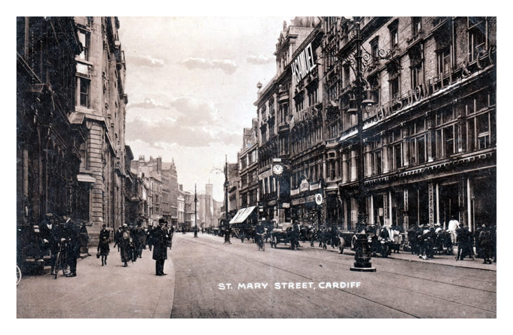 St. Mary Street, Cardiff.