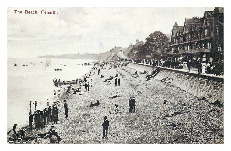 c.1911 - The Beach, Penarth.