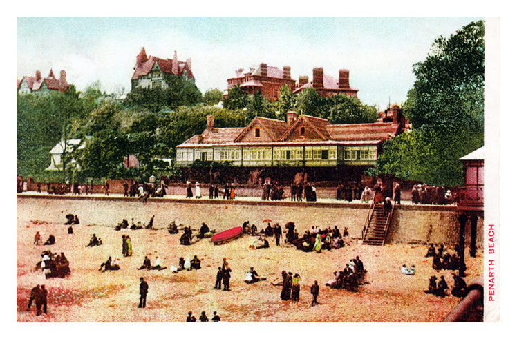 Penarth Beach.
