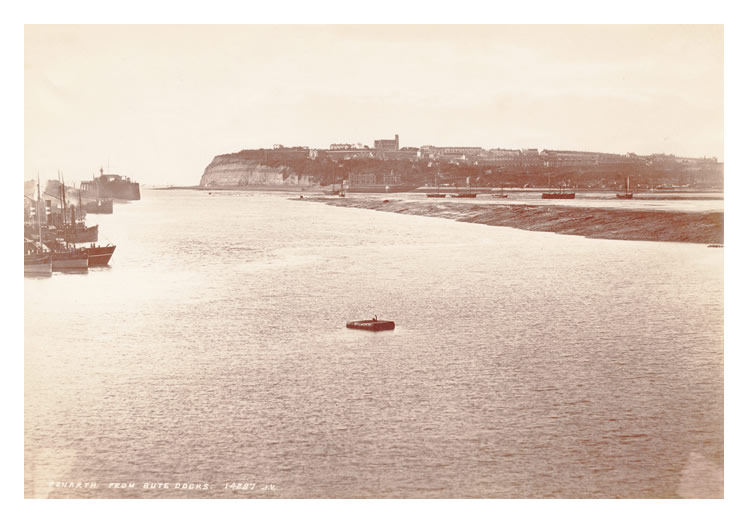1890's - Penarth From Bute Docks.
