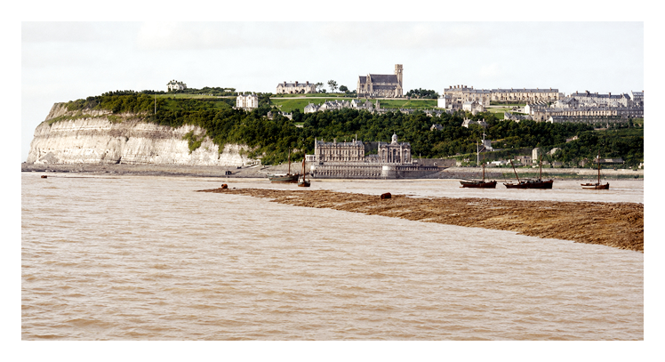 1890's - Penarth From Bute Docks.