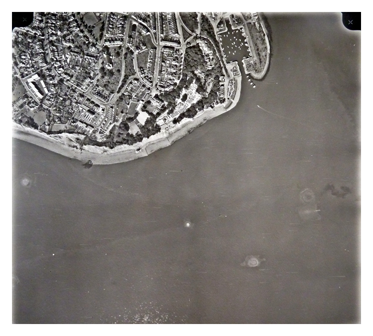 6th July 1971 - Image No. 9 852 - The view of Penarth Head and the entrance to Penarth Basin etc.