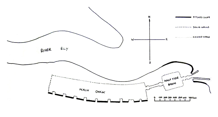 Figure 5a - Distribution of walls and pitched slopes in 1865. 