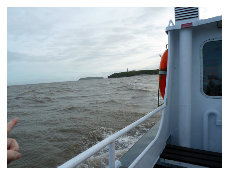 Flat Holm - the outbound voyage!