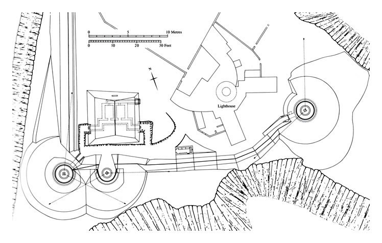Lighthouse Barracks and Fort.