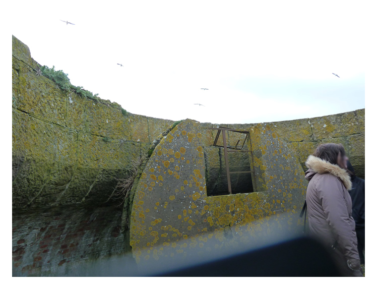 Further exploration - A modified Moncrief Pit at Lighthouse Battery.