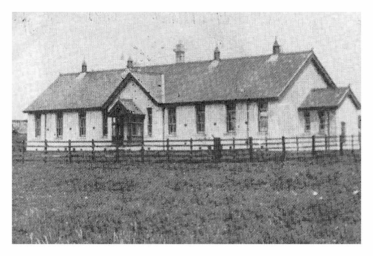 c.1900 - The old hospital on the island.