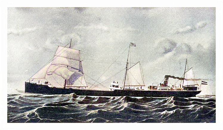 s.s. 'Gl&uuml;ckauf' - 1886.
