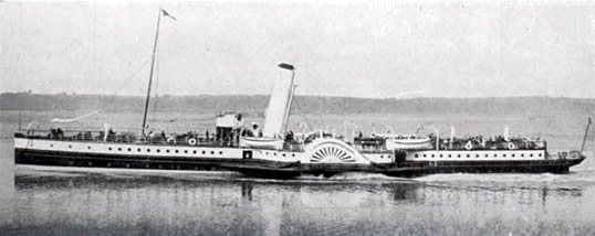 The new steamer " Cambria " was completed in May, 1895.