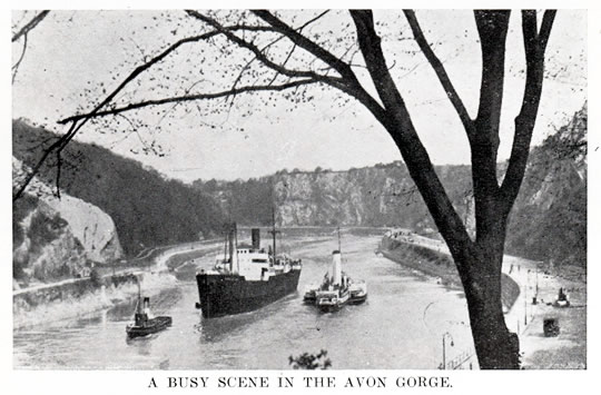 A Busy Scene in the Avon Gorge.