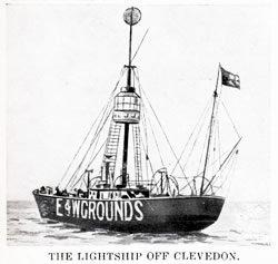 The Lighship off Clevedon.