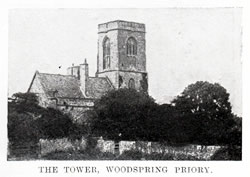 The Tower, Woodspring Priory.