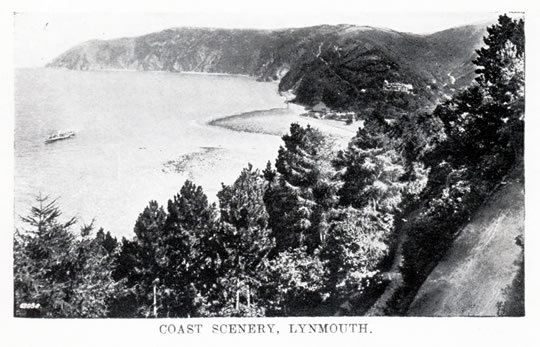 Coast Scenery, Lynmouth.