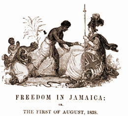 Freedom in Jamaica.