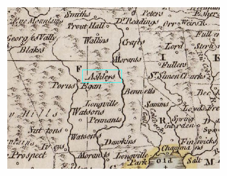 1763 - Map of the island of Jamaica with property owners indicated.